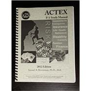 ACTEX P/1 Study Manual - 2012 Edition 9781566988940