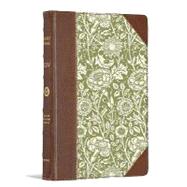 Holy Bible: English Standard Version, Green, Antique Floral Design, Red Letter, Thinline Bible 9781433518942