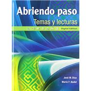 ABRIENDO PASO 2014 LECTURA DIGITAL COURSEWARE 1-YEAR LICENSE GRADE 12 9780133238945
