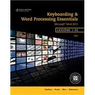 Keyboarding and Word Processing Essentials, Lessons 1-55 9781133588948