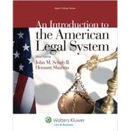 An Introduction to the American Legal System 9781454808961