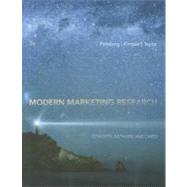 Modern Marketing Research Concepts, Methods, and Cases (with Qualtrics Printed Access Card) 9781133188964