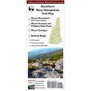Southern New Hampshire Trail Map: Mount Monadnock (With Historic Features) / Sunapee and Pillsbury State Parks / Mount Cardigan / Belknap Range 9781934028971