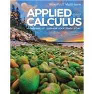 Applied Calculus, WileyPLUS Multi-term