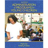 Administration Of Programs For Young Children 9780495808985