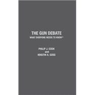 The Gun Debate What Everyone Needs to Know® 9780199338986