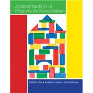 Administration of Programs for Young Children 9781133938989