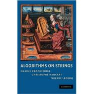 Algorithms on Strings