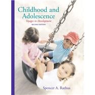 Childhood And Adolescence: Voyages In Development 9780534528997