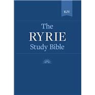 The Ryrie KJV Study Bible Genuine Leather Black- Red Letter 9780802489005