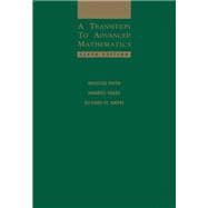 A Transition To Advanced Mathematics 9780534399009
