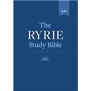 The Ryrie KJV Study Bible Genuine Leather Black Red Letter Indexed 9780802489012