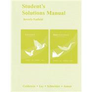 Student Solutions Manual for Calculus and Its Applications 9780321599018