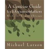 A Concise Guide to Documentation
