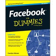 Facebook for Dummies 9781119179030