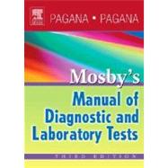 Mosby's Manual of Diagnostic And Laboratory Tests 9780323039031