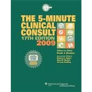 5-Minute Clinical Consult 2009 9780781799034