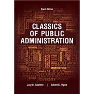 Classics of Public Administration 9781305639034