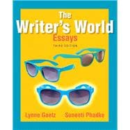 The Writer's World Essays 9780321899040