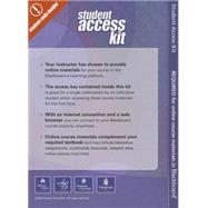 Blackboard -- Access Card -- for Environmental Science Toward a Sustainable Future 9780321849045