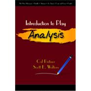 Introduction to Play Analysis 9781478629047