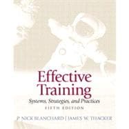 Effective Training 9780132729048
