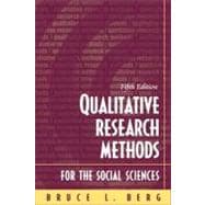 Qualitative Research Methods for the Social Sciences 9780205379057