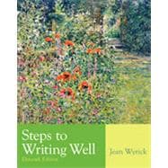 Steps to Writing Well, 11th Edition 9781133379058