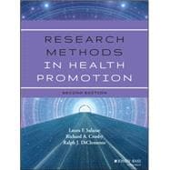 Research Methods in Health Promotion 9781118409060