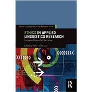 Ethics in Applied Linguistics Research: Language Researcher Narratives 9780415739061
