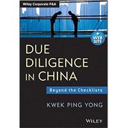 Due Diligence in China + Website Beyond the Checklists 9781118469064