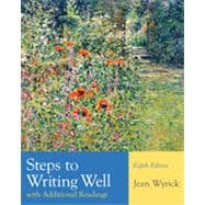 Steps to Writing Well with Additional Readings, 8th Edition 9781133379065