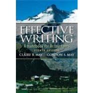 Effective Writing : A Handbook for Accountants 9780136029083