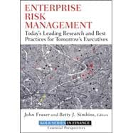 Enterprise Risk Management : Today's Leading Research and Best Practices for Tomorrow's Executives 9780470499085