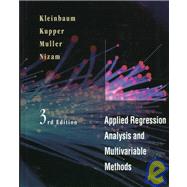 Applied Regression Analysis and Other Multivariable Methods