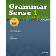 Grammar Sense 1 Student Book with Online Practice Access Code Card 9780194489102