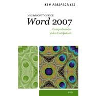 Video Companion DVD for Zimmerman/Zimmerman/Shaffer/Pinard's New Perspectives on Microsoft Office Word 2007 9780538479103