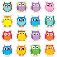 Colorful Owls Cut-outs 9781483829104