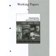 Working Papers to accompany Financial Accounting 9780077329105