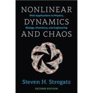 Nonlinear Dynamics and Chaos: With Applications to Physics, Biology, Chemistry, and Engineering 9780813349107