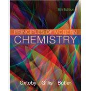 Principles of Modern Chemistry 9781305079113