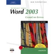 New Perspectives On Microsoft Office Word 2003 9781418839116