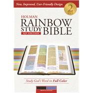 Holman Rainbow Study Bible: KJV Edition, Brown/Lavender LeatherTouch 9781586409128
