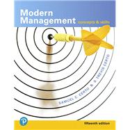 Modern Management Concepts and Skills 9780134729138