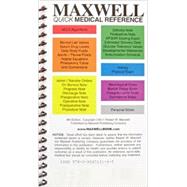 Maxwell Quick Medical Reference 9780964519145