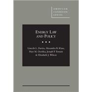 Energy Law and Policy 9780314289148