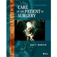 Alexander's Care of the Patient in Surgery 9780323069168