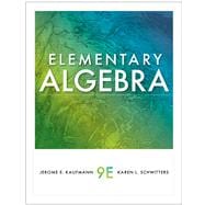 Elementary Algebra 9781439049174