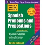 Practice Makes Perfect Spanish Pronouns and Prepositions, Second Edition 9780071739177