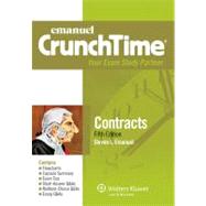 Emanuel CrunchTime: Contracts 9781454809180